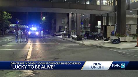 'Lucky to be alive': Driver hit in deadly downtown Des Moines .